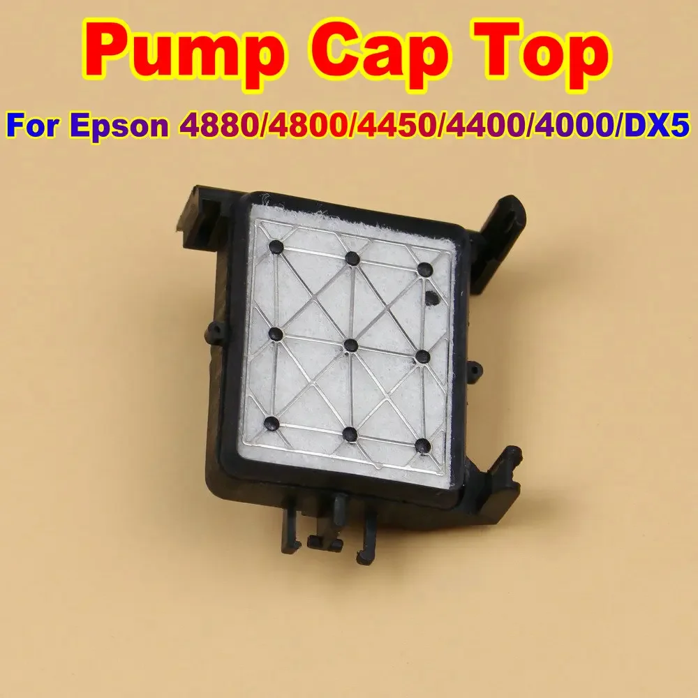 

4400 4450 DX5 Pump Cap Top Capping Station for Epson 4880 4800 4000 4400 4450 DX5 Replacement Cap Tops Solvent Capping Accessory