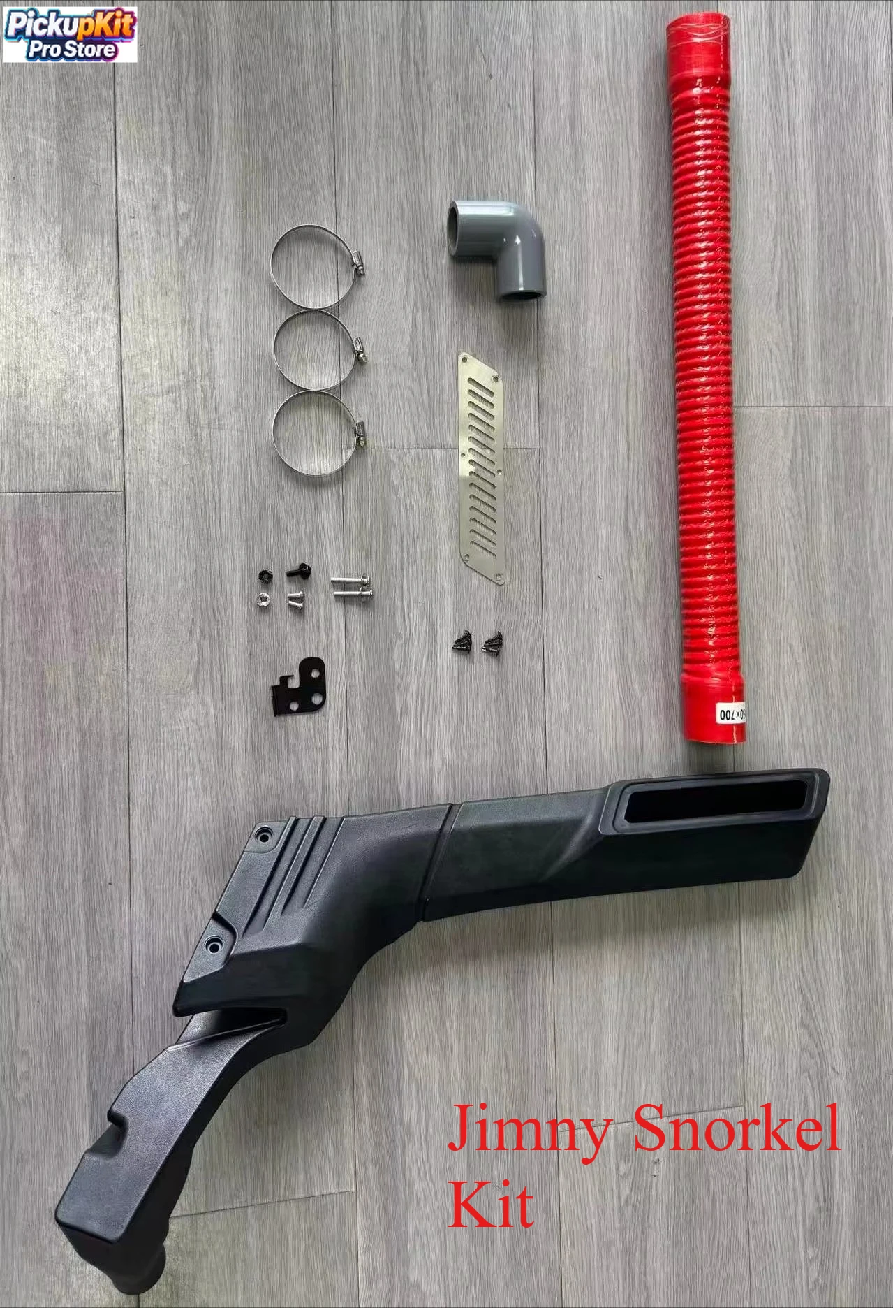 Jimny Snorkel Kit – Conquetter les dunes poussiéreux et les rivières profondes pour protéger le moteur entièrement