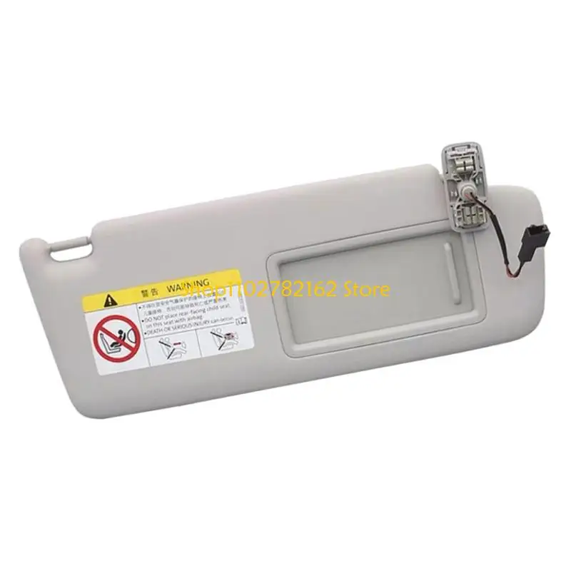 

547B Heat Resistant Driver Side Sunvisor Sunshade Antiglare Interior Accessories Suitable For Golf 7 5GG857552 Quick Install