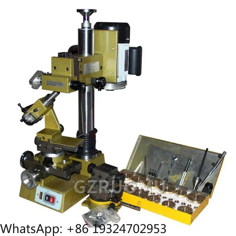 Multifunctional Jewelry Engraving Machine Ring Bracelet Bangle Pattern Making Tool Precision Metal Handicraft Carving Faceting