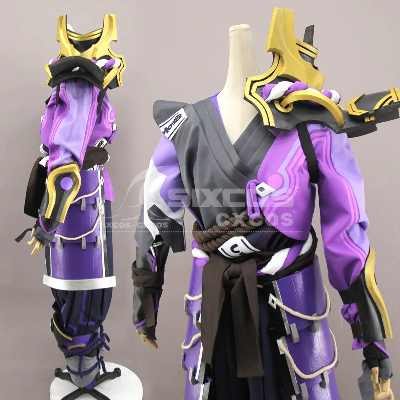 Genshin Impact Kairgi Fiery Might Armour Customize Cosplay Costume Cos Game Anime Party Uniform Hallowen Play Role Clothes