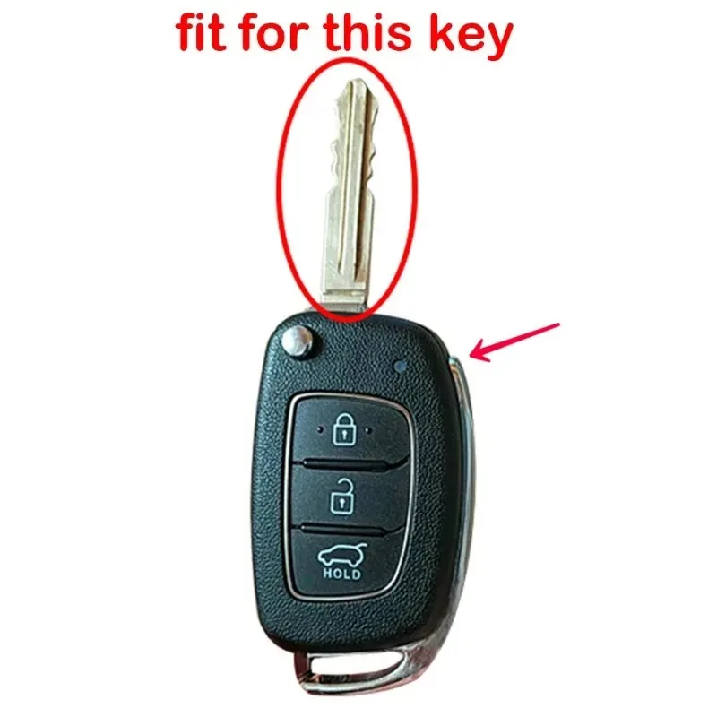 Key Case Cover For Hyundai Solaris Verna Elantra Santa Fe I10 I20 I30 I35 I40 IX35 IX45 Creta Tucson Accent Interior Accessories