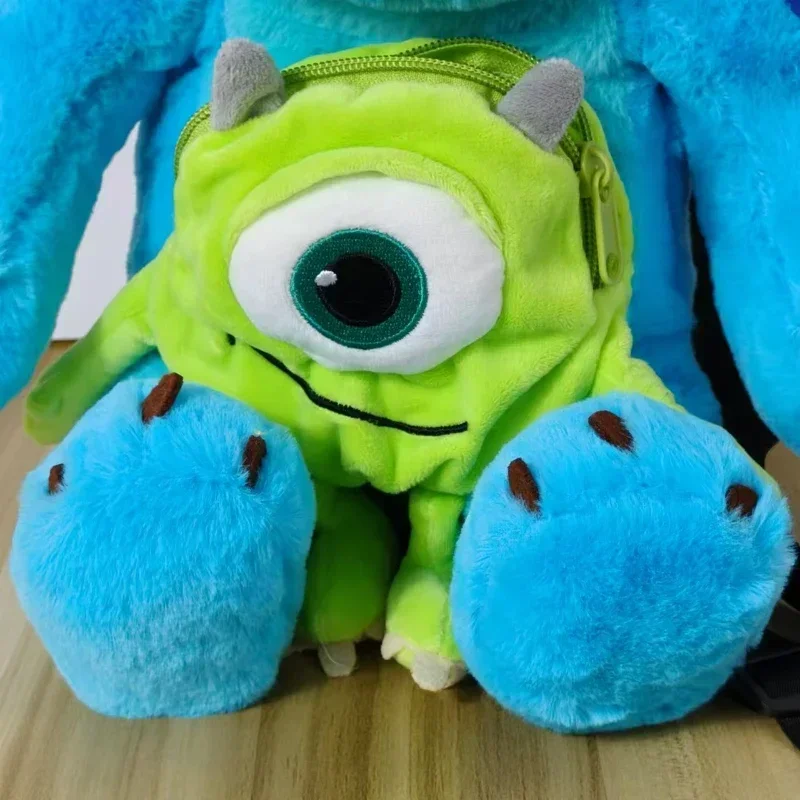 35 ซม.Disney Monster University Sullivan กระเป๋าเป้สะพายหลังตุ๊กตา Plush การ์ตูนน่ารักของเล่นตุ๊กตาแฟชั่นกระเป๋าเป้สะพายหลังเด็ก Brithday Xmas ของขวัญ