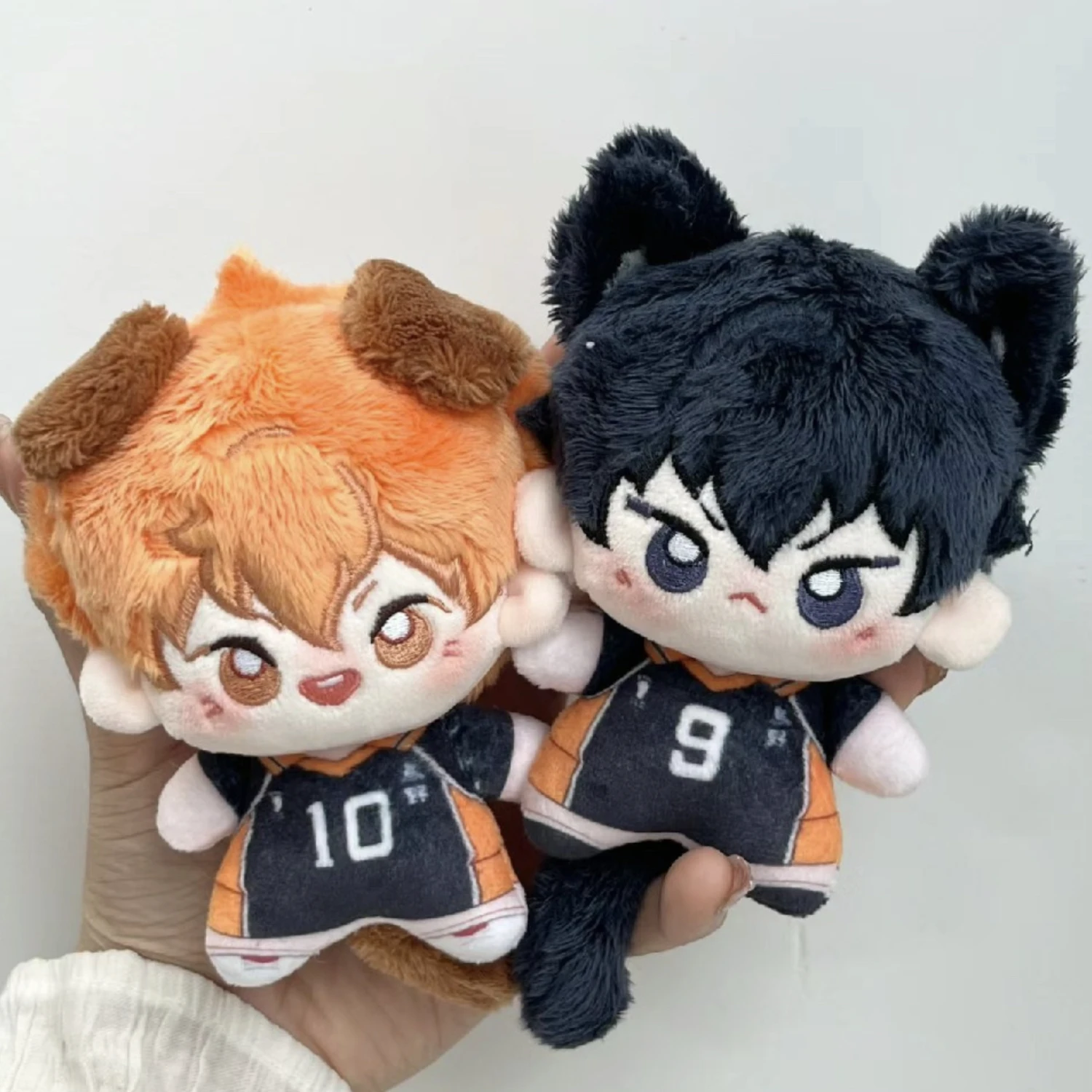 

Anime Haikyuu!! Tobio Kageyama Shoyo Hinata Cosplay Plush Cotton Dolls Cartoon Printed Body Maumet Puppet Toys Pendant Xmas Gift