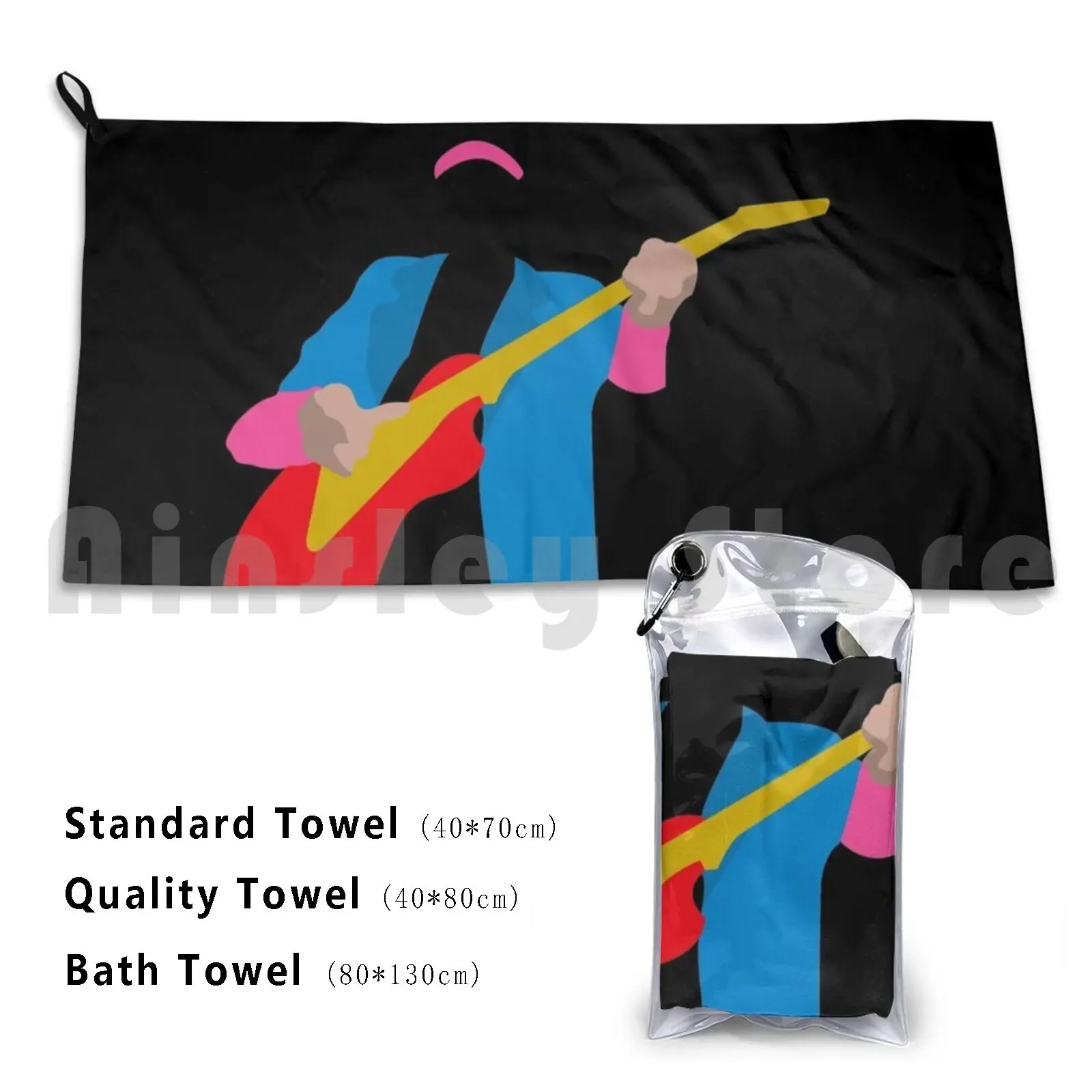 Dires Beach Towel Quick Dry Quality Towel Knopfler Dire Straits Music Money Mark 80s Sting Band Live Epic Legend Cool