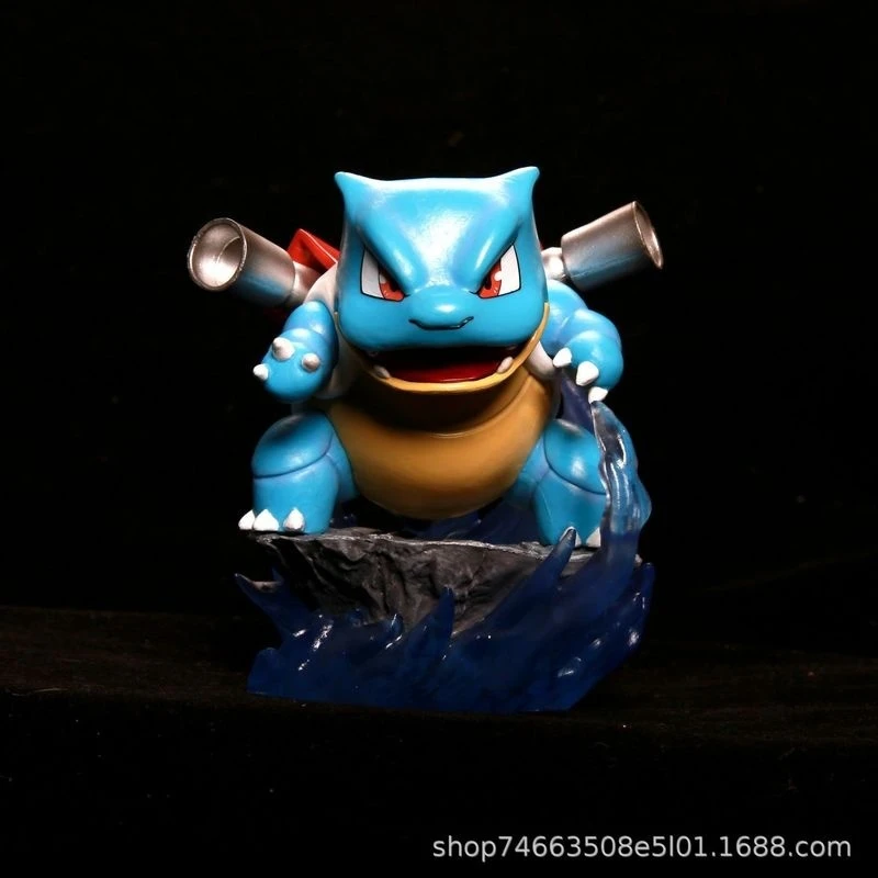 Pok é Mon Figure Small Fat Series Spitfire Dragon Bulbasaur Seed Water Arrow Turtle Figure Model Decoration