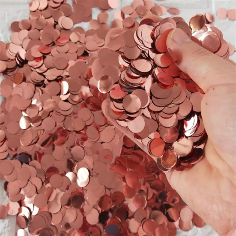 Cinfetti in Oro Rosa Metallizzato: La Scelta Perfetta per Feste di Compleanno e Babypower con Stile