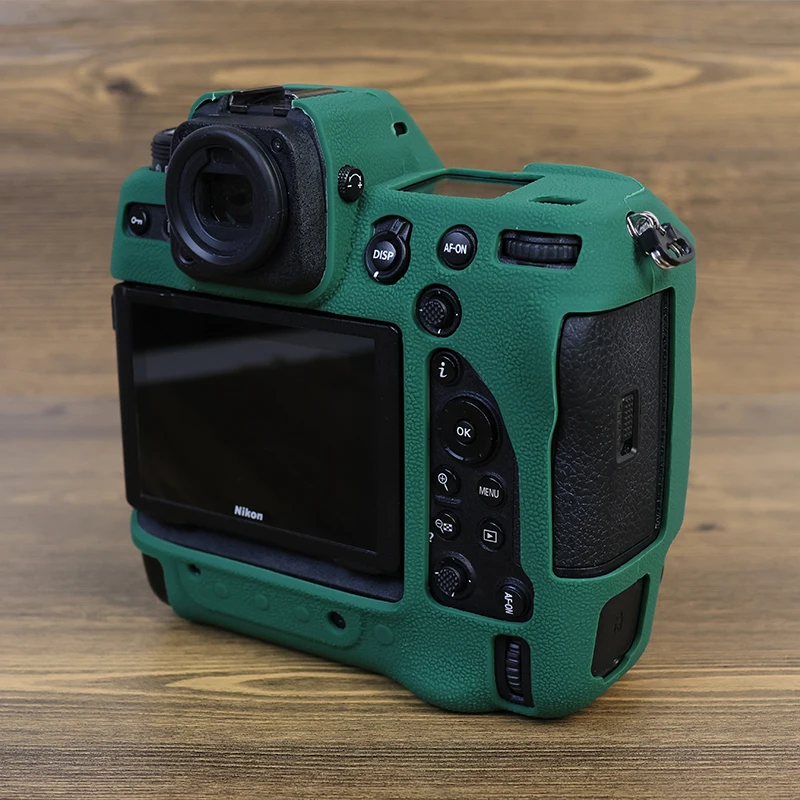 Bolsa de câmera portátil macia, capa de silicone, protetor de capa corporal, design de textura antiderrapante para Nikon Z9