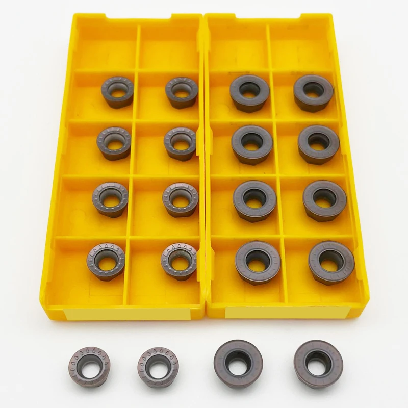 

Твердосплавная вставка RPMT RPMT10T3MOE RPMT1204MOE Фреза Токарный станок с ЧПУ Токарный инструмент для нержавеющей стали