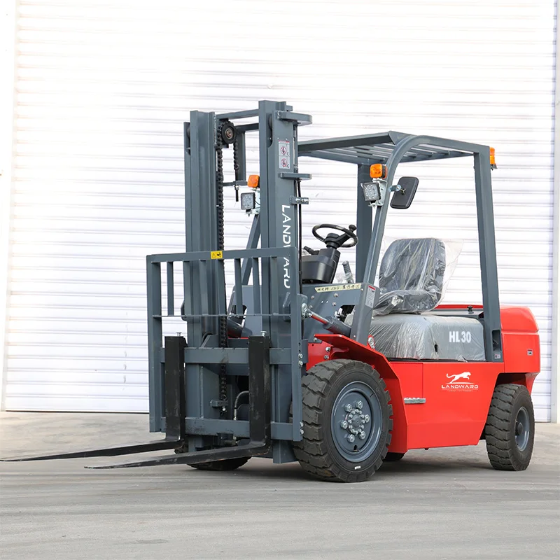 

Factory Use Material Handling Forklift 3 Ton Small Balanced Weight Forklift 2000KG Home Use Mini Diesel Forklift Customized Sale