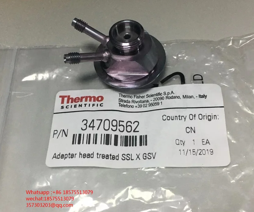 

For Thermo 34709562 Gas Phase Inlet Horn Dual Head Adapter Set