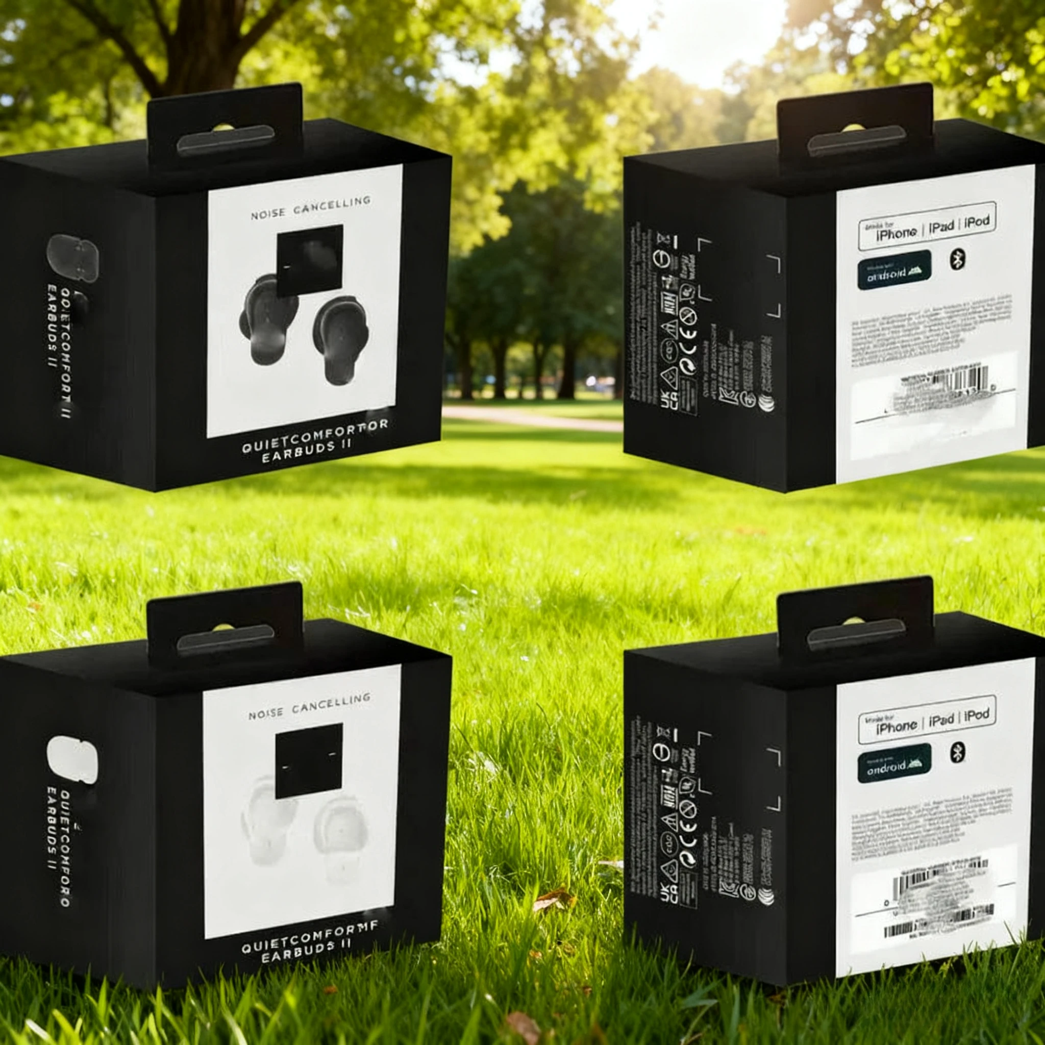 Nuevos auriculares Bluetooth QuietComfort Auriculares II de alta calidad con reducción de ruido autónoma en la oreja