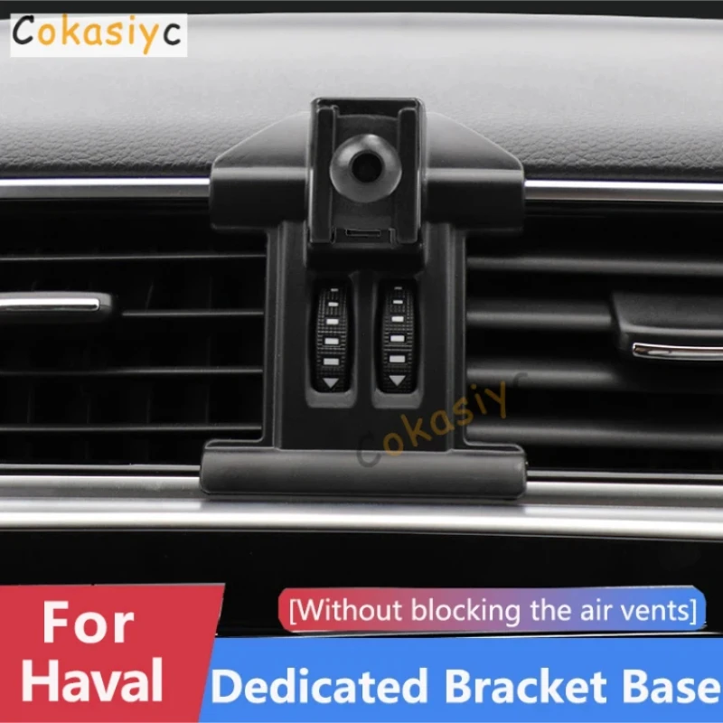 Auto-Handyhalterung mit Spezialhalterung und Fester Basis für Haval H6/H5/H2/M6/F7+F7X/H9 JOLION DARGO Hafochidu Zubehör