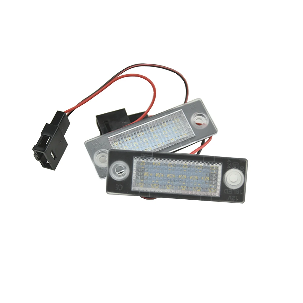 

Full White Led License Plate Lights For VW Sharan I (7M8,7M9,7M6)09.1995-03.2010 For Skoda Octavia 1Z 2004-2008 Error Free