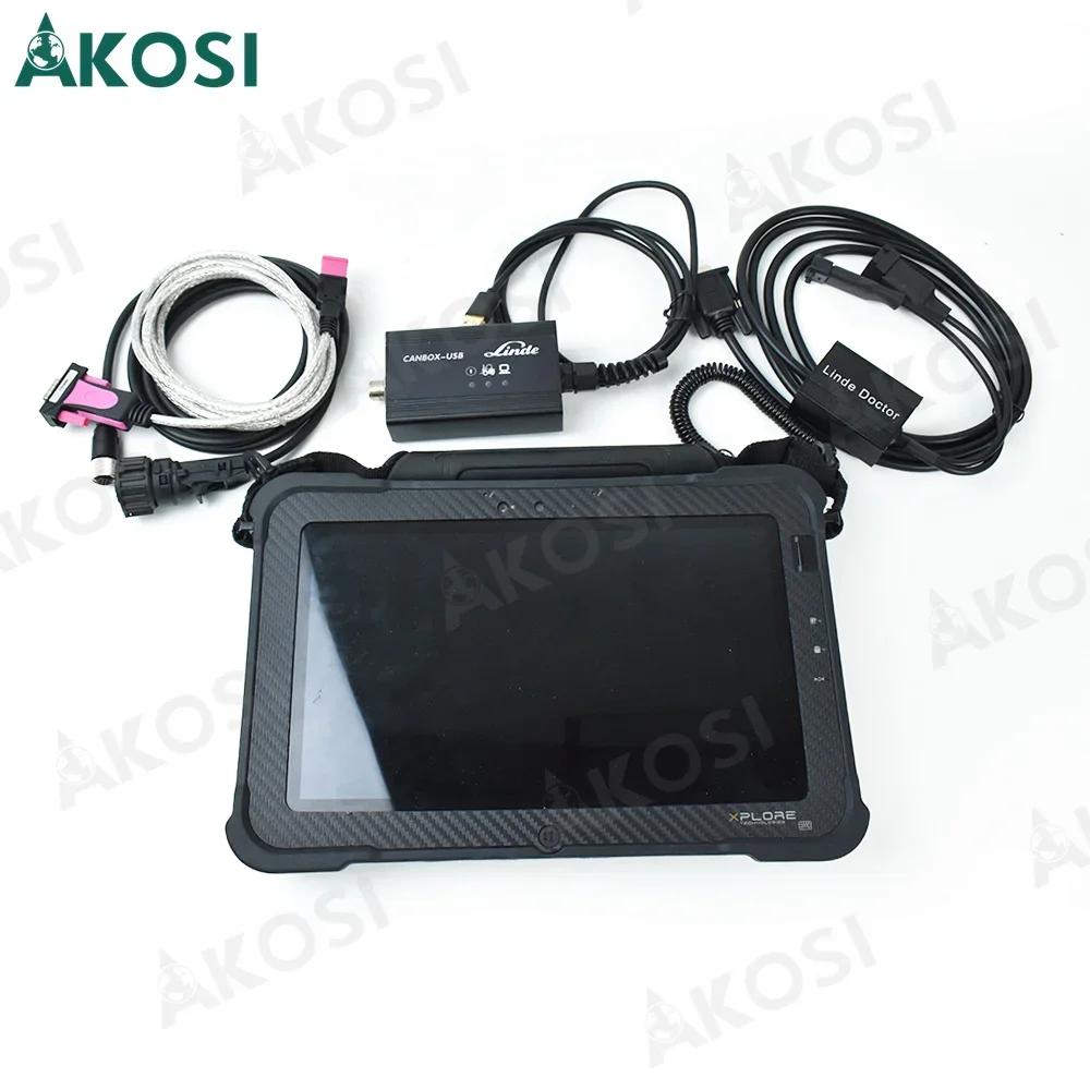 

2024 Forklift LINDE LSG Truck Diagnostic Tool for Linde Canbox Doctor Diagnostic scanner Pathfinder Software and Xplore tablet