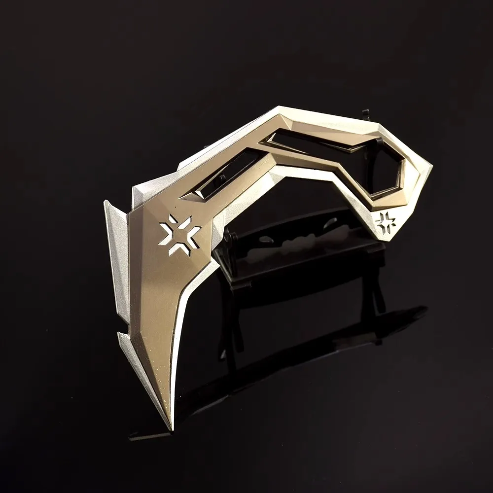 16 centimetri Valorant VCT Artiglio Coltello Gioco Arma Melee Farfalla Coltello Periferiche In Lega di Metallo Modello Portachiavi per I Ragazzi Regalo Giocattoli Per Bambini