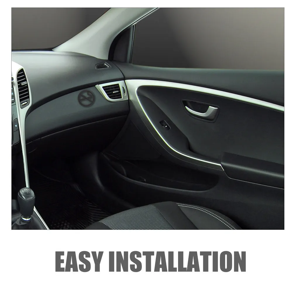 2Pcs No Smoking Metal Decal for Car Interior 3D Self Adhesive Warning Sign Ideal Vehicle Office Home Business Use Black