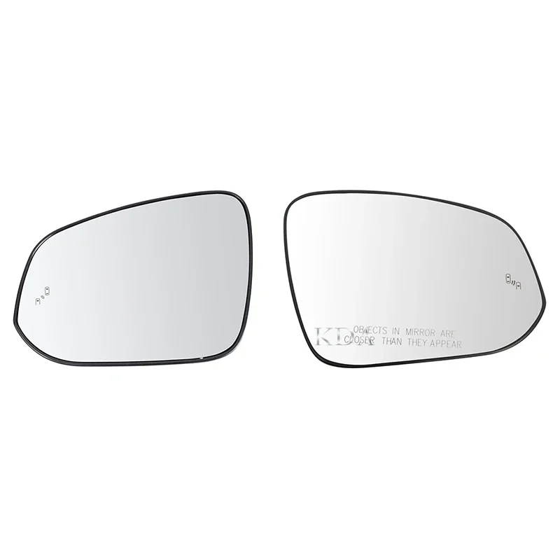 Heated Blind Spot Warning Rear Mirror Glass USA model For Toyota Rav4 2019 2020 2021 Tacoma 2016-2021 87961-42D30 87931-42E50