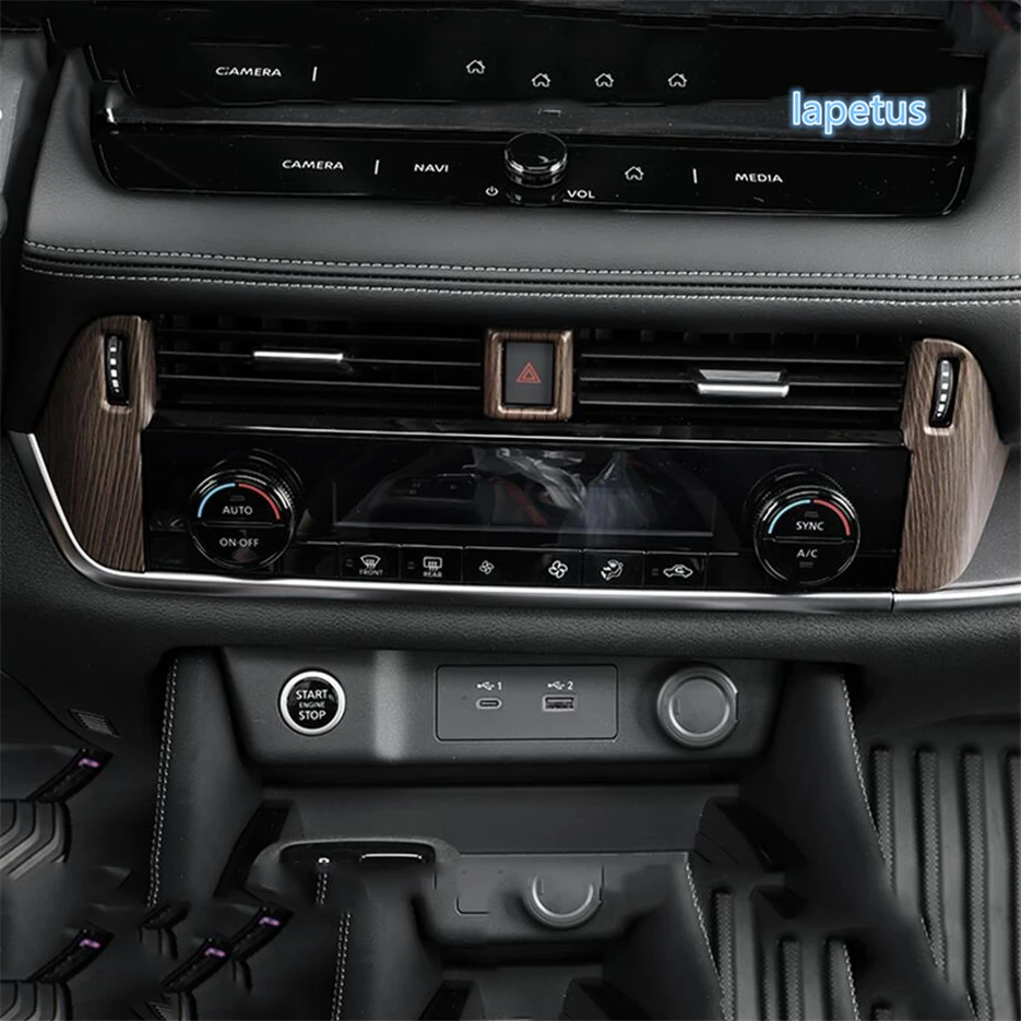 

Window Lift Head Light Lamp Water Cup Holder Air Vent AC Outlet Cover Trim For Nissan X-Trail X Trail / Rogue T33 2021 - 2025