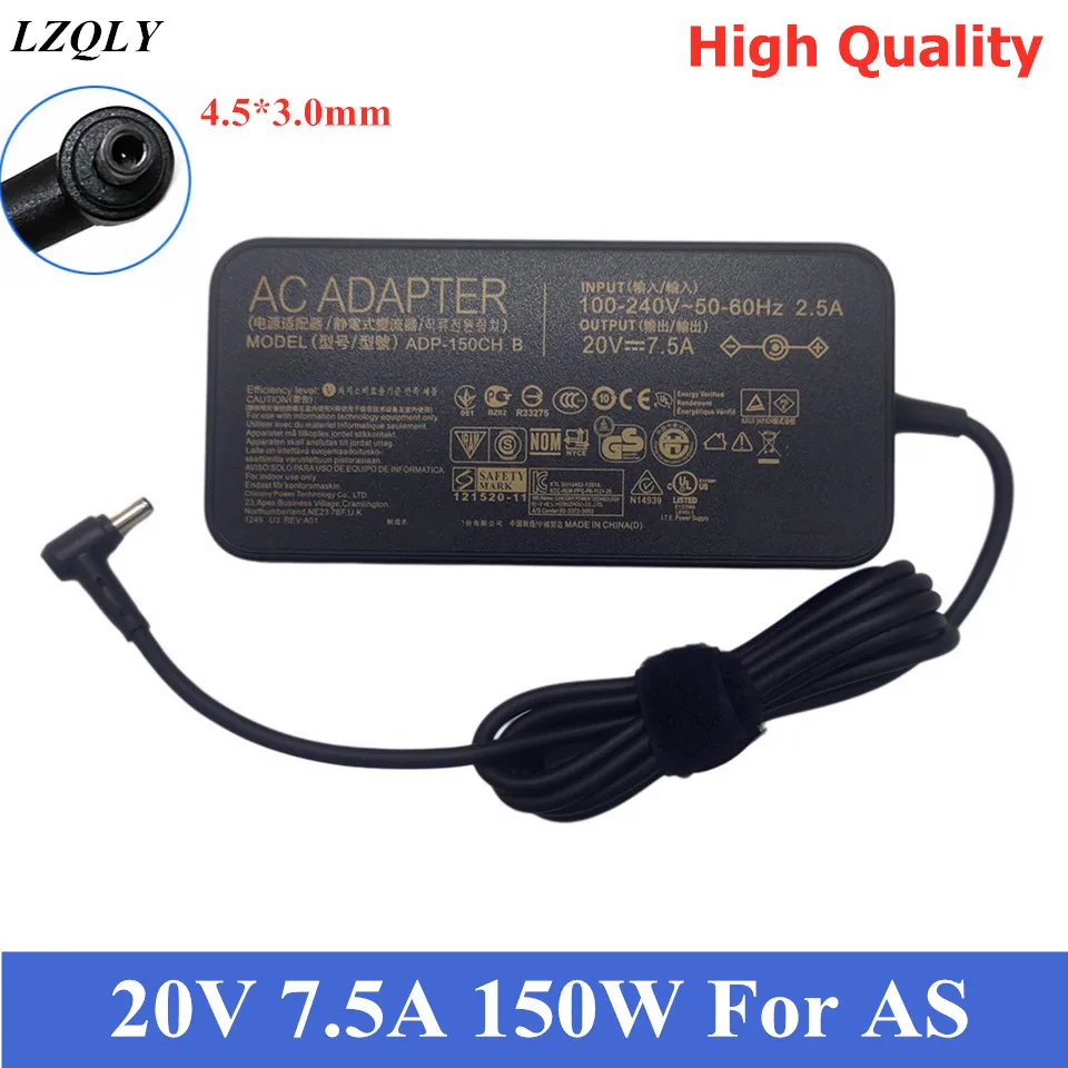 ADP-150CH B Adapter 20V 7.5A 4.5*3.0mm Laptop Charger for TUF GAMING A17 FA706II_FX GL731GT-BB7 F571GT X571G Power Supply