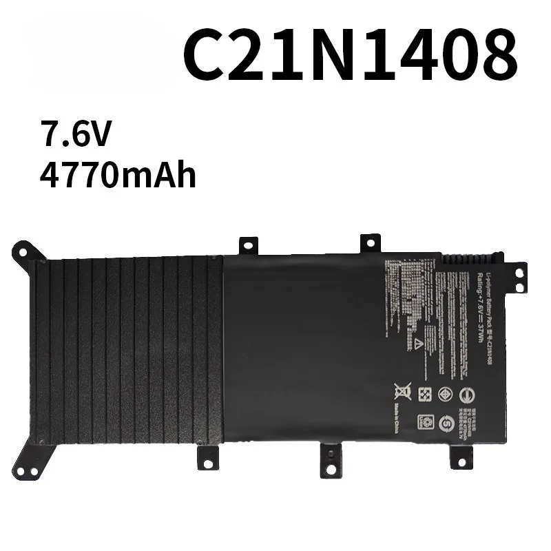 7.6V 4770mAh C21N1408 노트북 배터리 ASUS C21N1408 V555L V555LB V555U A555U K555U 노트북 배터리용
