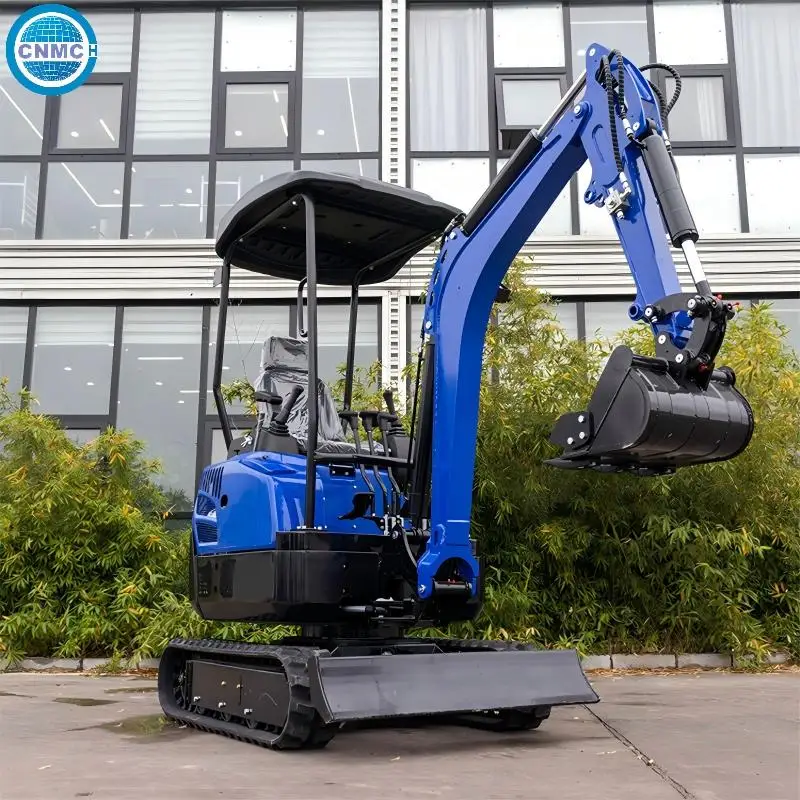 

CNMC Mini Excavator Small Digger Construction Portable Compact Digger High Performance CE EPA Certification Farm Garden Use