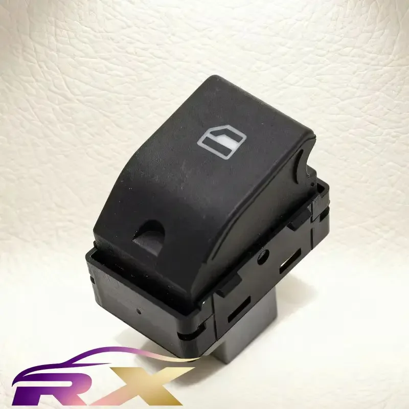5Z0959856 Car Power Window Switch  Rear Passenger Side Window Control Switch for Volkswagen Polo 9N Fox 5Z1 Black