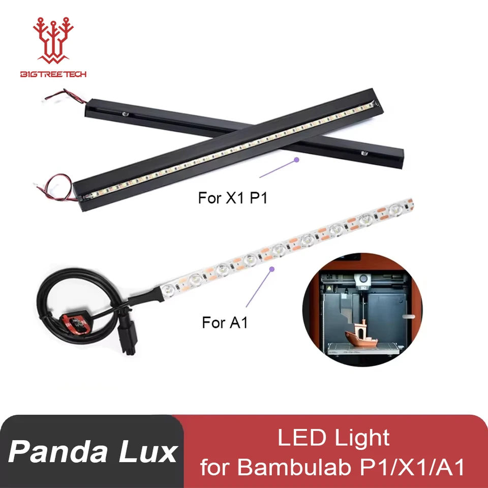 BIGTREETECH Panda Lux LED Light Bar for Bambulab A1/P1/X1