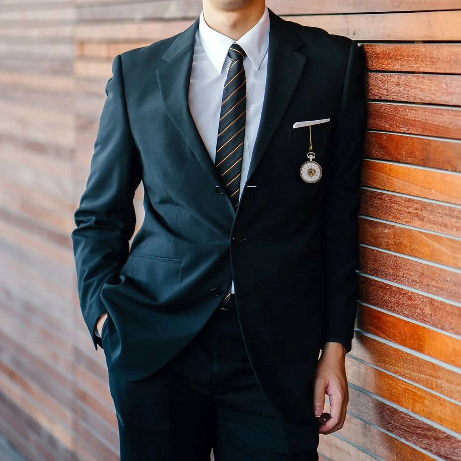 1pc 37Cm Pocket Watch Chain Metal Belt Pocket Watch Chains Chain For Keys Wallets Retro Decor Mens Womens Gift