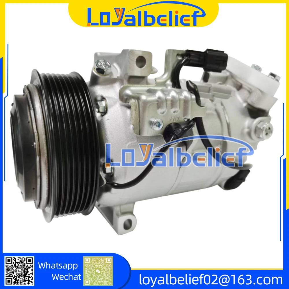 

New 6SBH14C AC Compressor For Nissan X-TRAIL Qashqai J11E Renault Scenic 1.6 926004EB0A 92600-4BE0A GE4471606893 926004EF0A