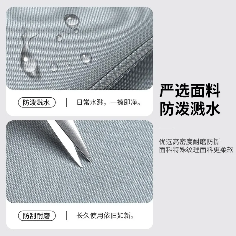 Laptop bag 14 inch notebook briefcase female protective case waterproof conference bag printed logo