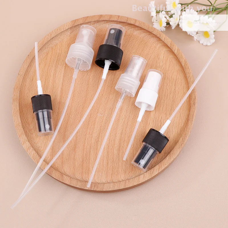 10Pcs Portable Spray Bottle Tops Pump Perfume Nozzle Fine Mist Sprayer Head Replacement Refillable Essential 18/20/24mm