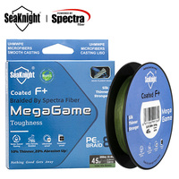 SeaKnight Brand MegaGame M8 Series 8 Strands Fishing Line Spectra Fiber F+ Seawater-proof Coating anti-UV Saltwater Fishing Line