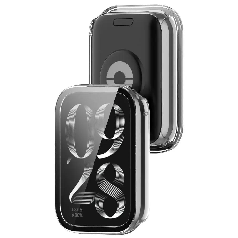 Accessories PC+Tempered Protective Case Full Cover Anti-Scratch Screen Protector Cover Shell for Xiaomi Band 9 Pro