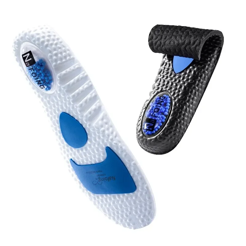 New Sports Insoles for Shoes Technology Shock Absorption Deodorant Breathable Cushion Running Insoles for Feet Man Women