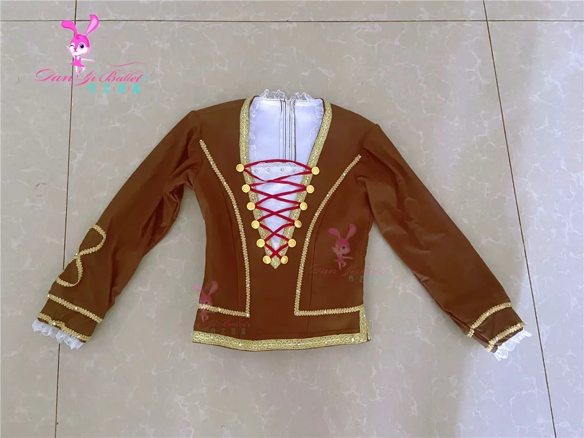 Danyi Boys' Coffee Adult and Children's performance clothing High-end Professional customization of Competition clothes