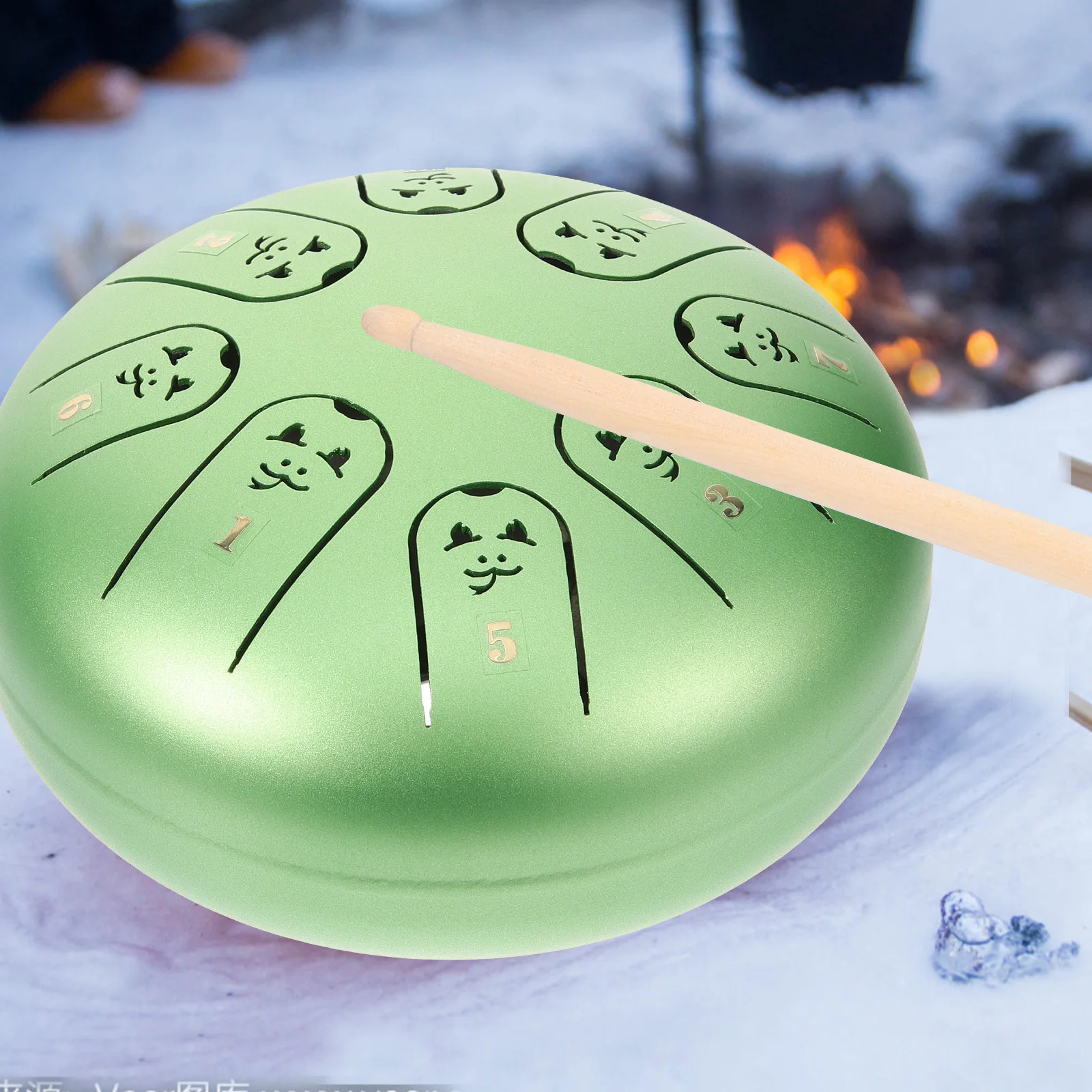 

2Pairs Wood Drumsticks 5a Drumsticks for Drummers Practice Stage Performance Percussion Drum Stick Tool