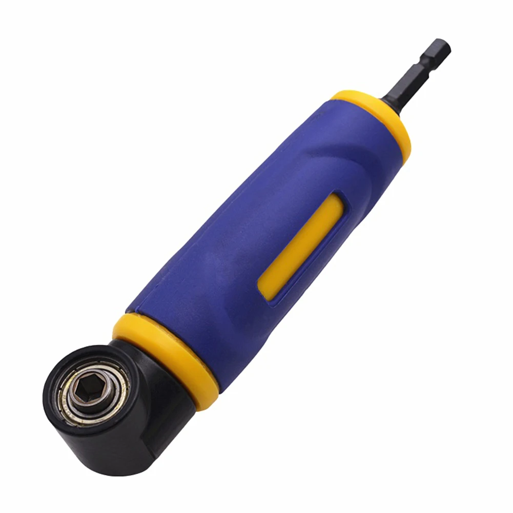1/4 Inch 90° Degree Right Angle Attachment Universal Corner Electric Drill Chuck Labor-saving Screwdriver Socket Adapter