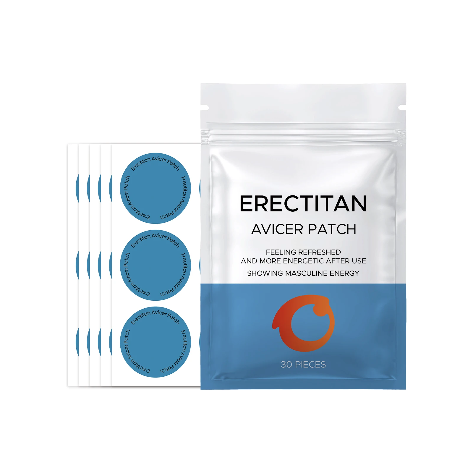 30/60/90pcs Patches For Enhanced Stamina Endurance Energy Support Improve Blood Flow Man Booster Patches