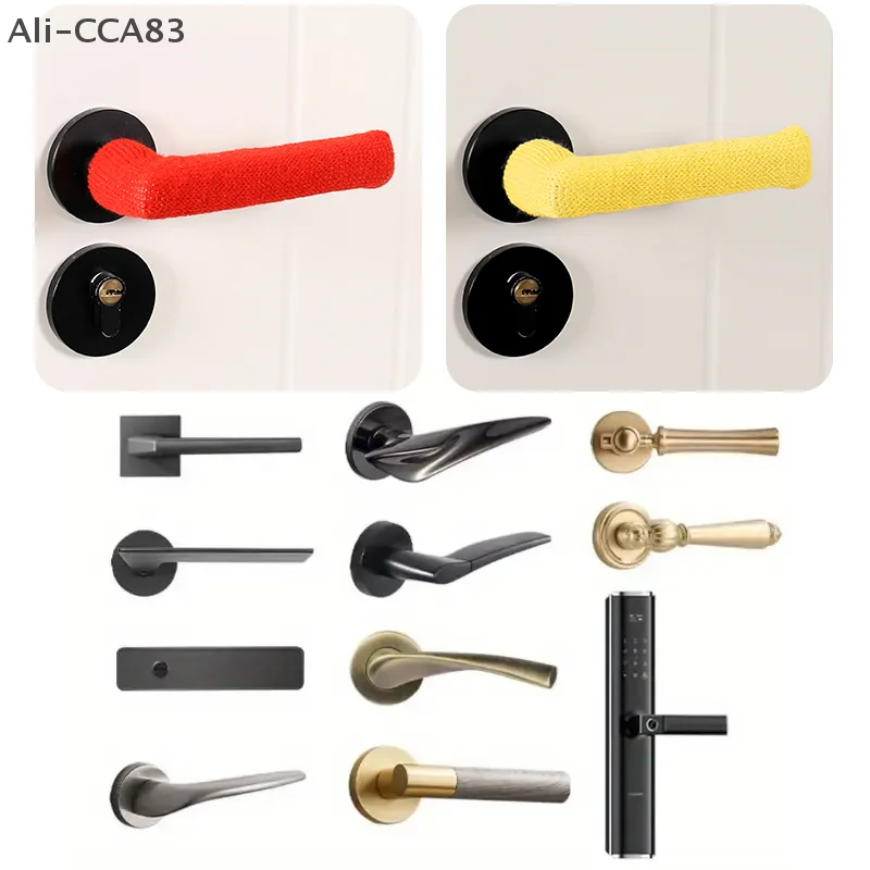 

1Pc 2025 NEW Room Door Handle Warm Cover Door Handle Protector Anti-slip Wear-resistant Thickened Door Handle Decoration