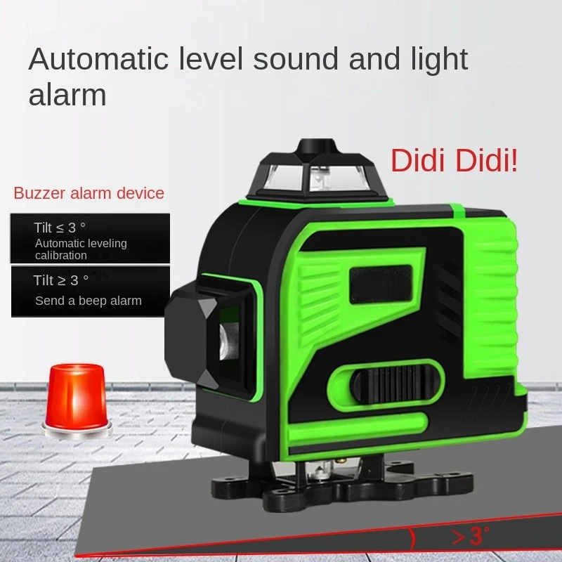 tripod/New 16 Lines 4D Laser Level Green Professiona Free Shipping App Control Multifunctional 3° Self-leveling Light Wall Laser