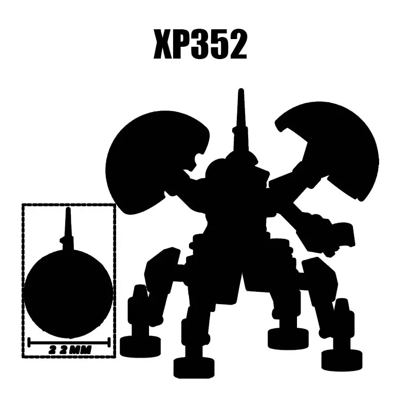 Actionfigur Bausteine Montagemodell Bausteine Montagegeschenk PG802 PG830 WM240 WM408 WM409 Spielzeug 095