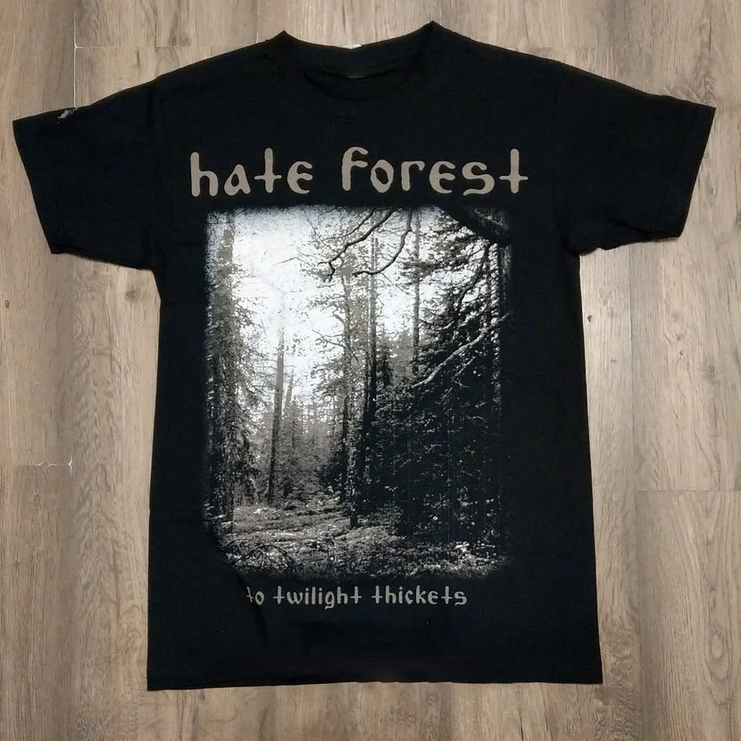 HATE FOREST To Twilight Thickets T-Shirt Short Sleeve Black Men S to 5XL BE577