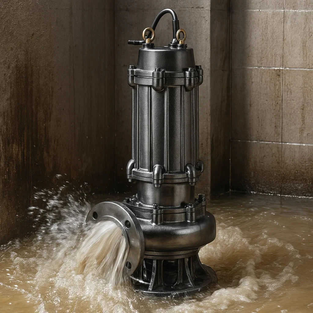 Aikon Wholesale 2 hp Submersible Pump Cast Iron Sewage Submersible Water Pump With Auto Coupling