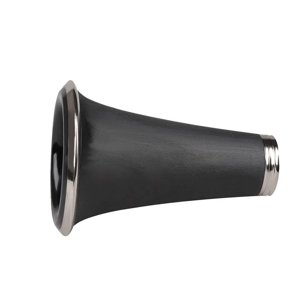 

Clarinet Bell Black Tube Reliable Bakelite Durable Flexible Replacement Part for B Flat Clarinet Musical Instrument Accessories