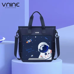 VNINE tutoring bag for female primary school students, art bag for boys, lightweight and waterproof carrying bag, tutoring bag