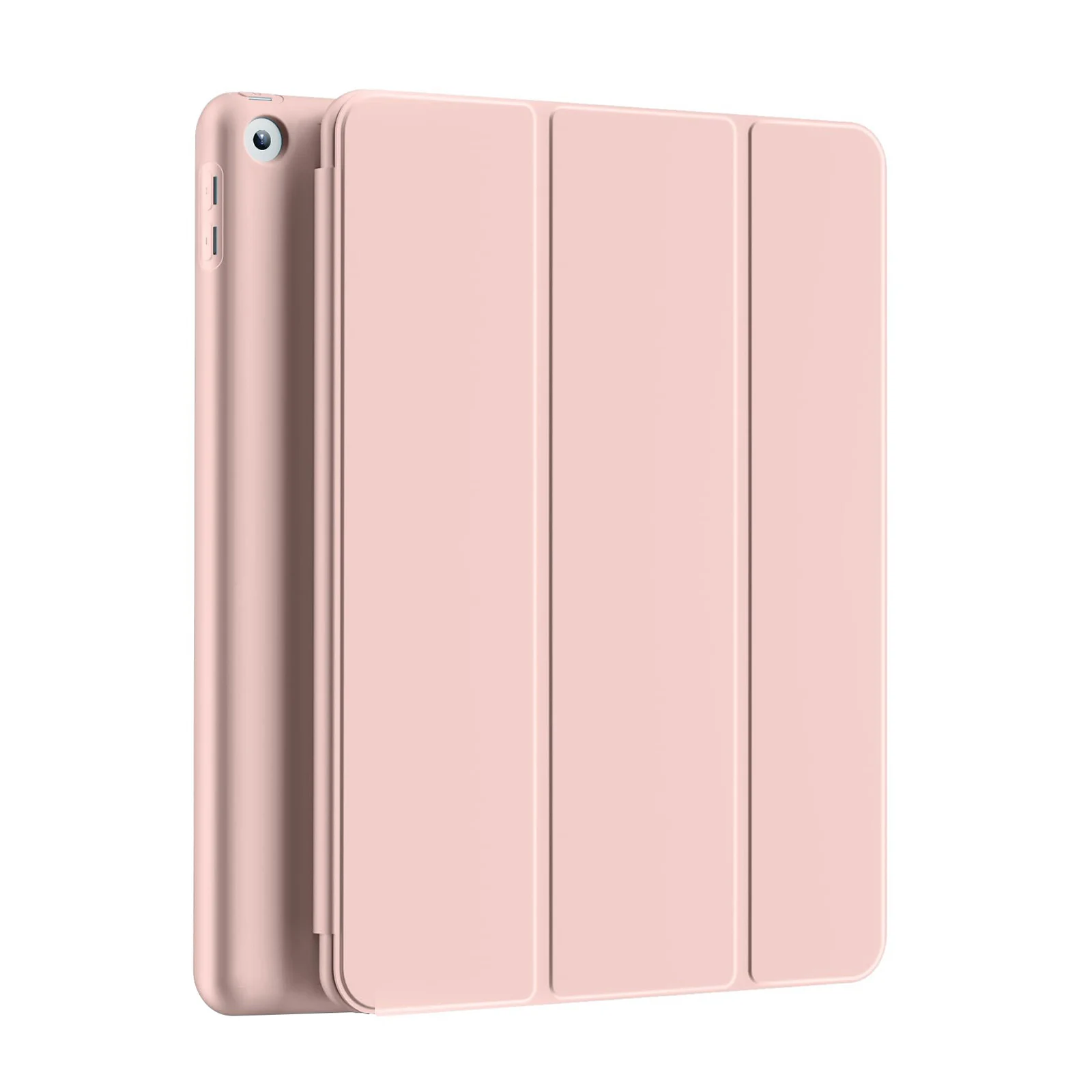 Voor iPad 10.2 2019 2020 2021 7e 8e 9e Generatie Magnetische Flip Smart Cover voor iPad 7 8 9 met Zachte Siliconen Terug Shell