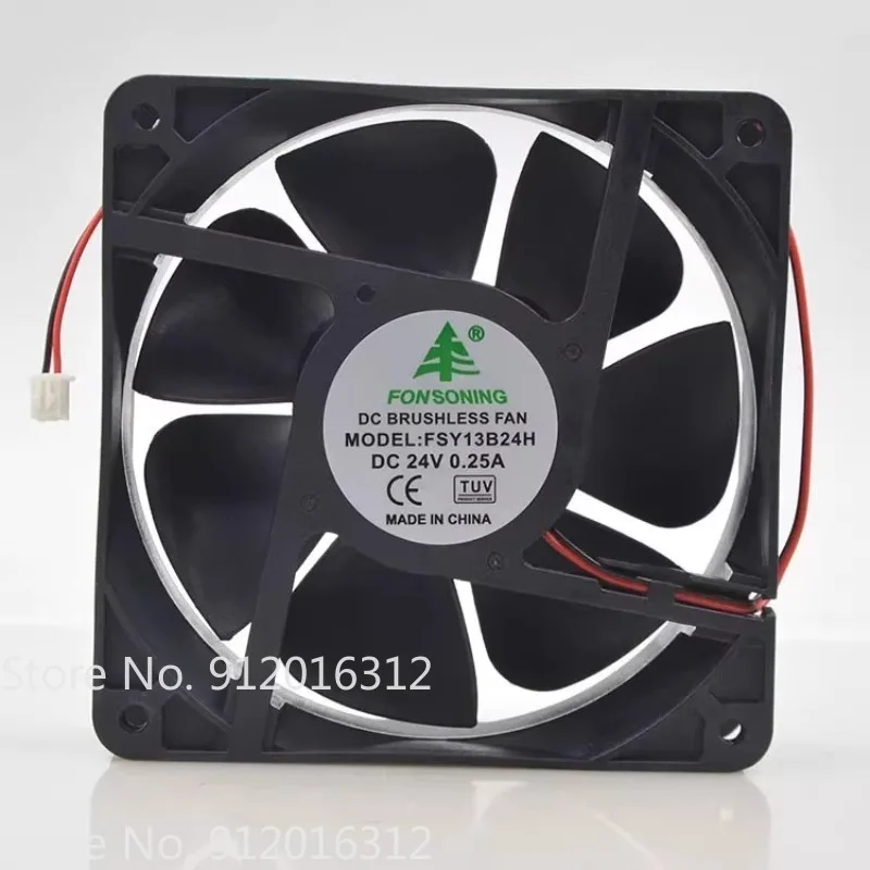 

Новый вентилятор для FONSONING 12CM FSY13B24H 24V 0.25A 12038 120 * 120 * 38MM