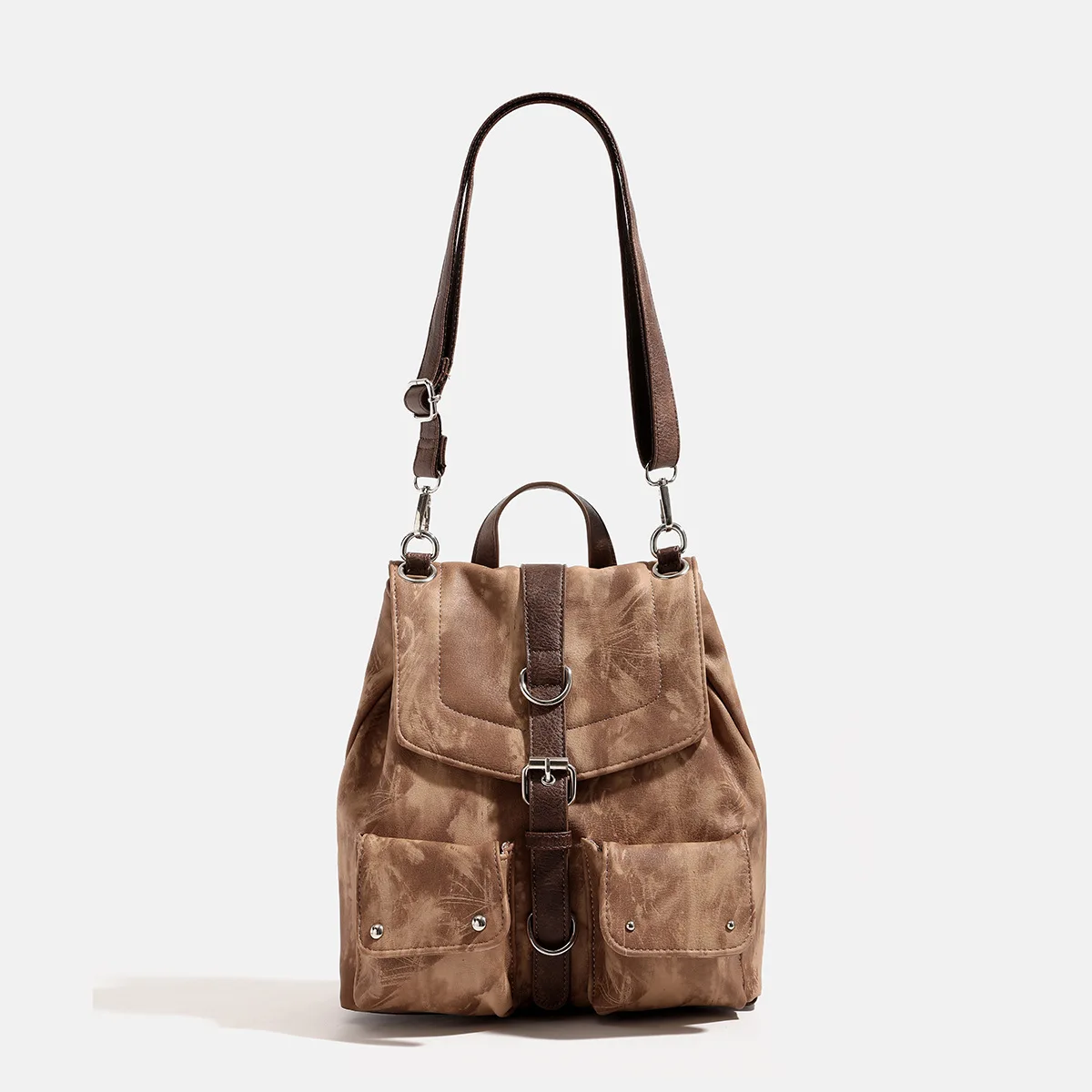 

Backpack for Women Large Capacity shoulder bag High Quality PU Leather Rucksack Female Vintage School Bags Waterproof Travel Bag
