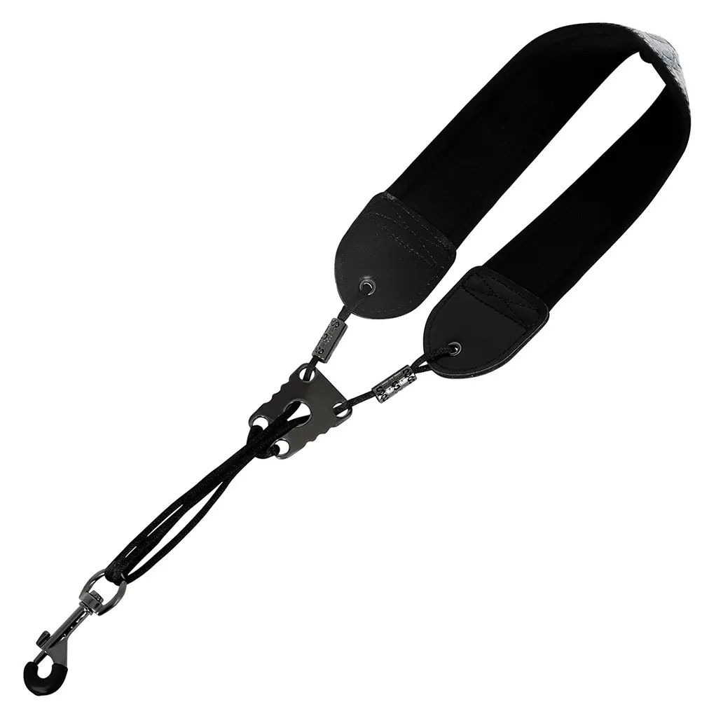 

Saxophone Strap EVA Cotton Adjustable Neck Straps for Alto Tenor Sax Double Shoulder Comfortable